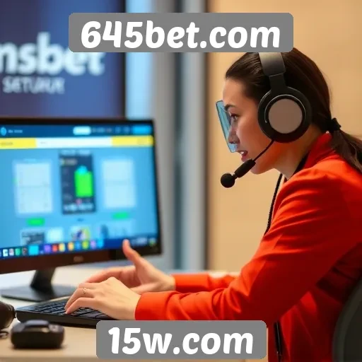 Avaliação do suporte ao cliente no 645bet.com